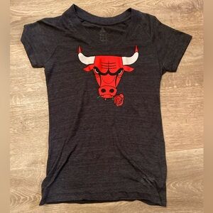 Charcoal Gray Bull Graphic T-Shirt